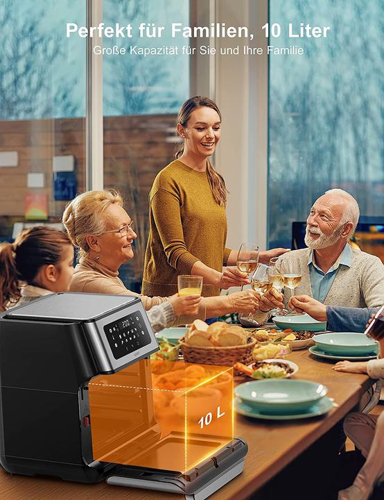 Actual product image Innsky Hot Air Deep Fryer