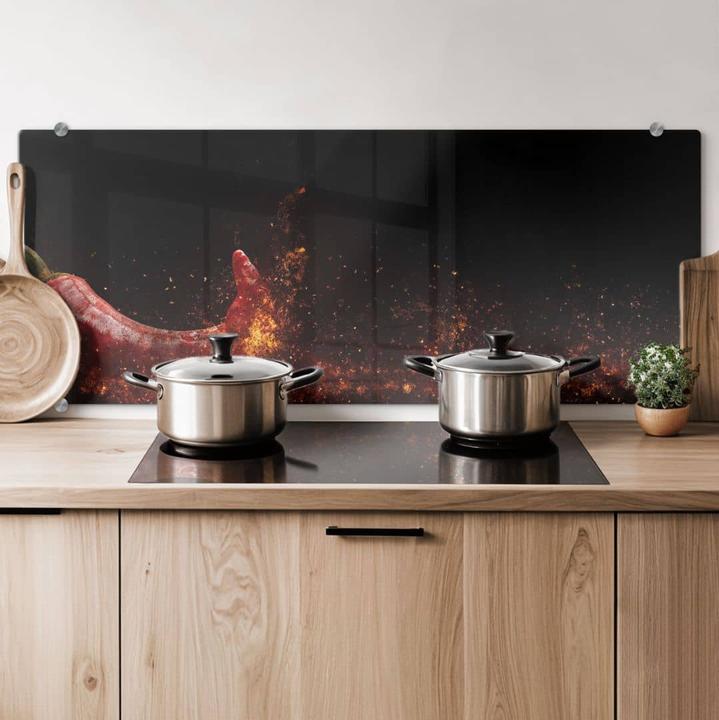 Produktbild Trenddeko Chili on Fire - Panorama (50 x 120 cm)