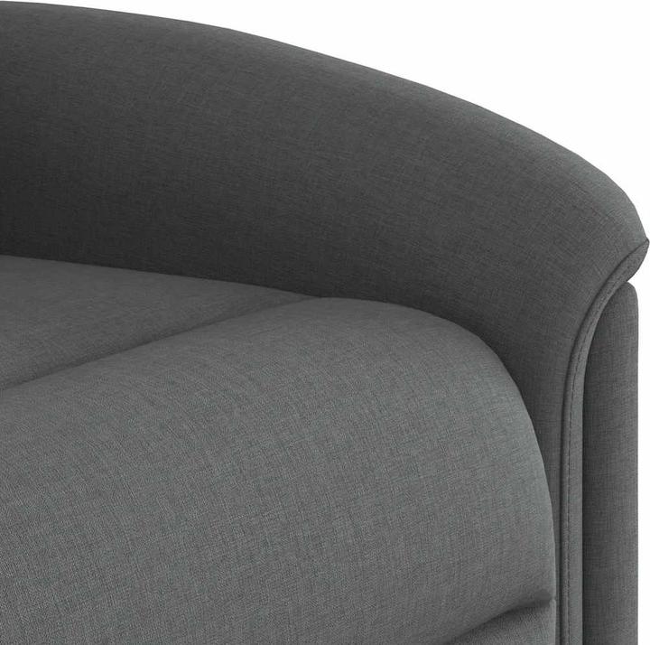 Actual product image VidaXL Massage chair electric dark grey fabric