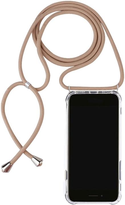 Image du produit PhoneLook Coque Gel transparent avec lacet beige (Apple iPhone 12)