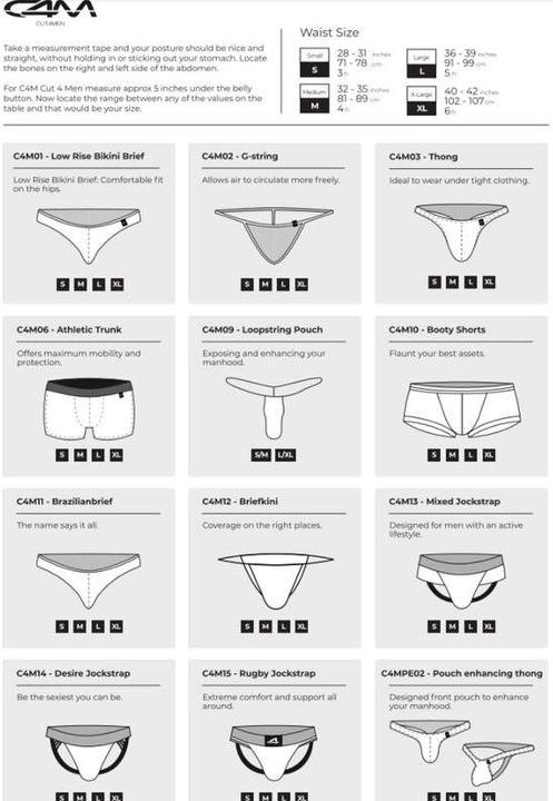 Image du produit Cut 4 Men Cut4men - G-String Provocateur Rose Skai L (L)