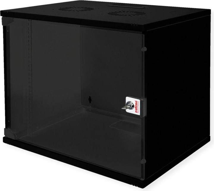 Actual product image Roline 19-inch wall-mounted housing Basic 9 U (9 RU, 19 inch rack)