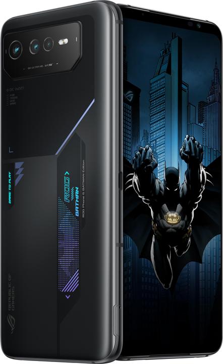 Image du produit ASUS ROG Phone 6 Batman Edition (256 Go, Noir, 6.78", Double SIM, 50 Mpx, 5G)
