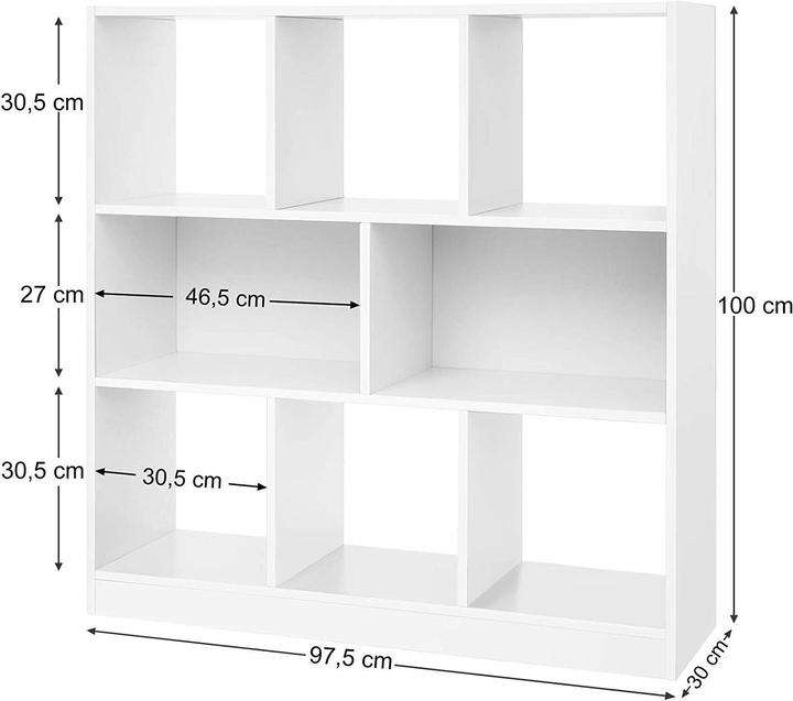 Actual product image Vasagle Havanna (100 x 97.5 x 30 cm)