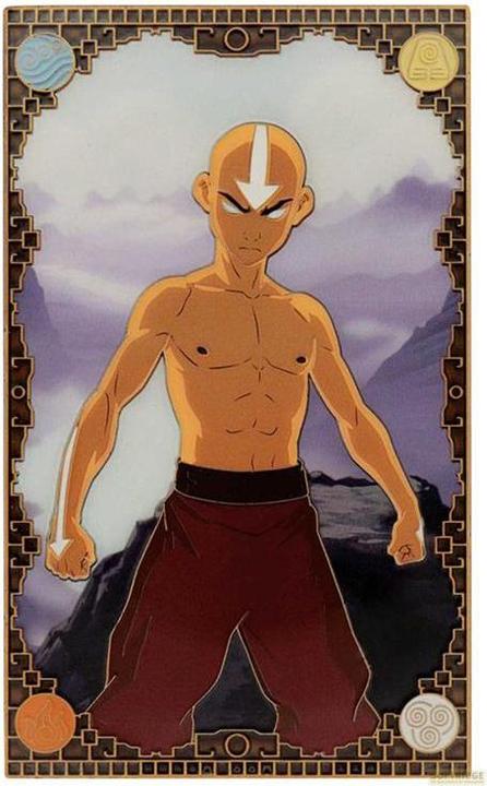 Actual product image Fanattik Avatar The Lord of the Elements Metal Bar Aang Limited Edition