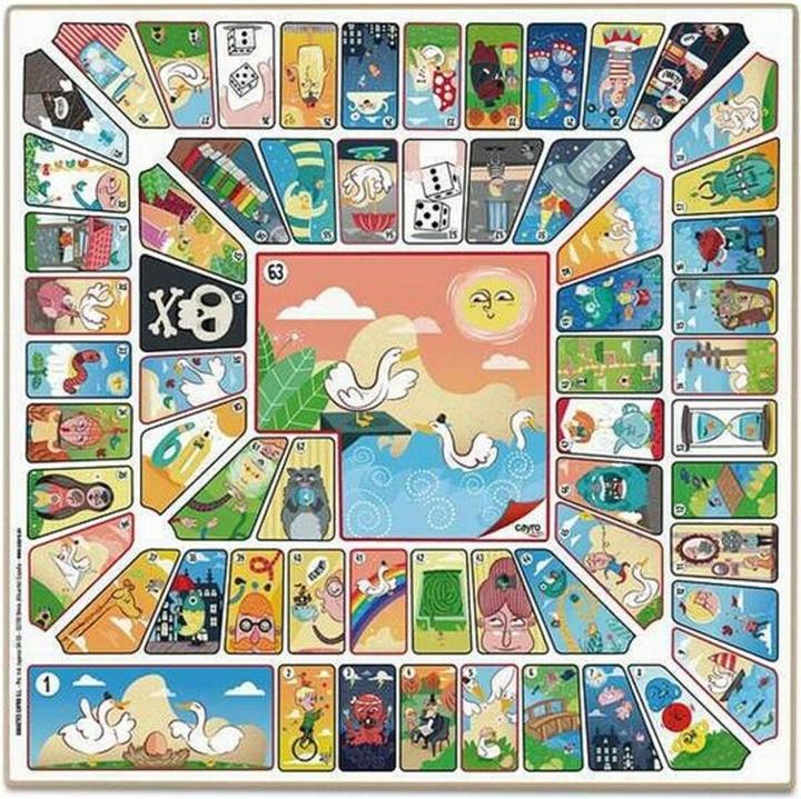 Image du produit Cayro Parchís-Oca Plateau de jeu (Espagnol)
