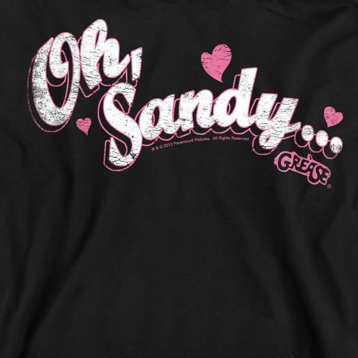 Actual product image Grease Unisex Adult Oh Sandy Sweatshirt (S)