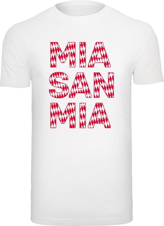 Actual product image FC Bayern München MSM Outline Red T-Shirt Round Neck - 113327 (XL)