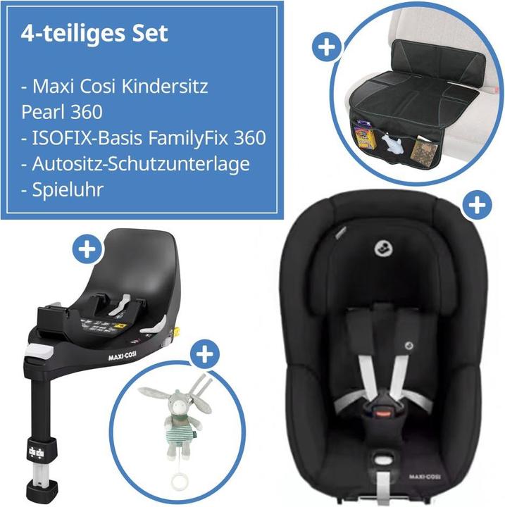 Produktbild Maxi-Cosi Reboarder Reboarder-Kindersitz Pearl 360 drehbar ab (Reboarder, ECE R129/i-Size Norm)