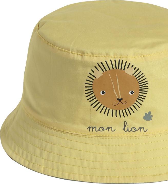 Produktbild Vertbaudet Wendbarer Jungen Baby Sonnenhut mit Tieren (W44/L47)