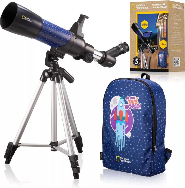 Actual product image National Geographic Junior Telescoop - 70/400 - App met Zoekfunctie