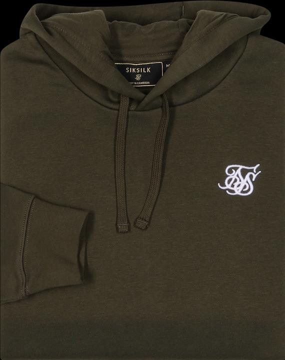 Actual product image Siksilk Hoodie Khaki Essential Overhead Hoodie (XS)