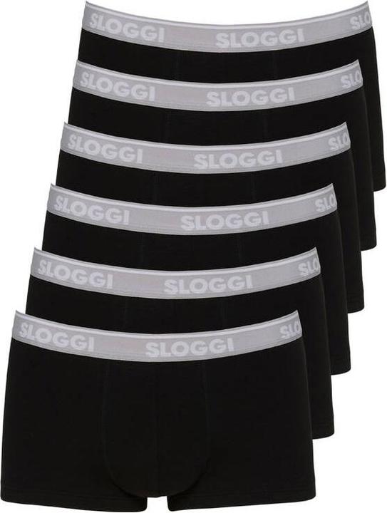 Produktbild Sloggi Boxershorts Casual Figurbetont (XL, 6er Pack)