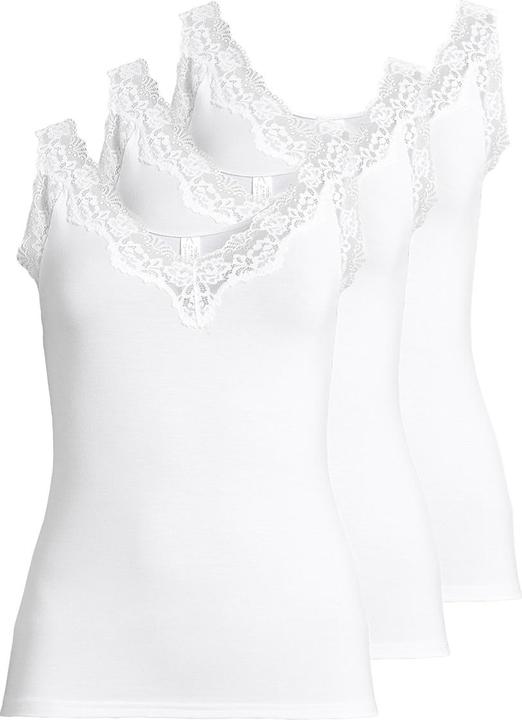 Nina von C. 3er Pack Romance Unterhemd / Top