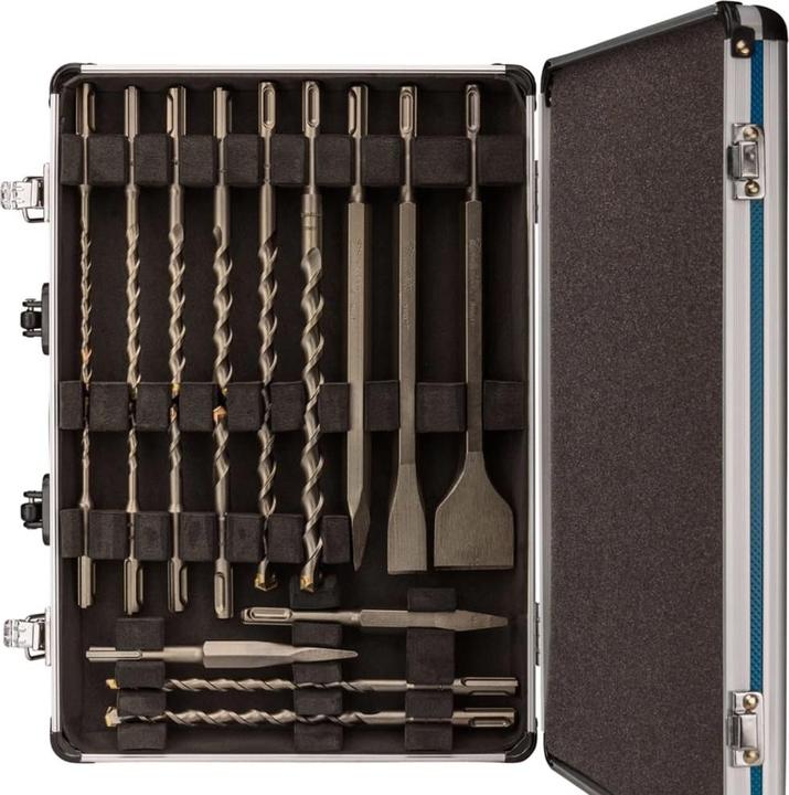 Produktbild Makita Hammerbohrer-Set 17teilig D-42 (12 mm, 14 mm, 5 mm, 6 mm, 8 mm, 10 mm)