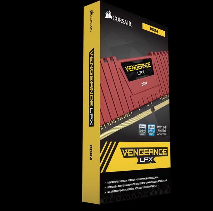 Actual product image Corsair Vengeance LPX (4 x 16GB, 2133 MHz, DDR4-RAM, DIMM)