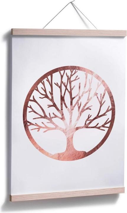 Produktbild Trenddeko Baum des Lebens - Roségold-Optik (60 x 80 cm)