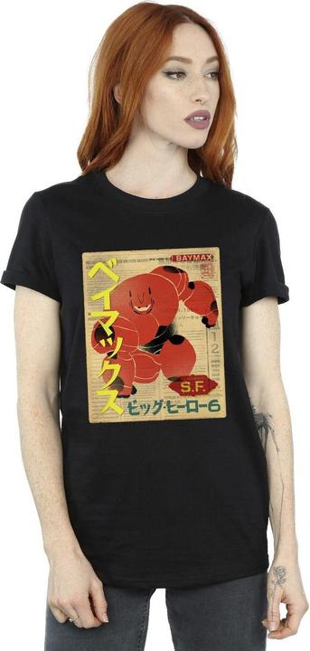 Image du produit Disney - T-shirt BIG HERO BAYMAX BAYMAX NEWSPAPER - Femme (L)