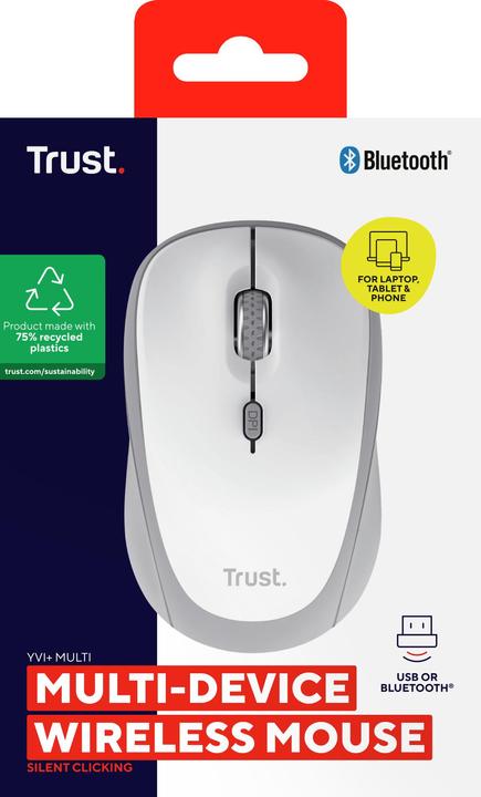 Produktbild Trust Yvi+ Multi-Device Wrls Mouse (Kabellos)