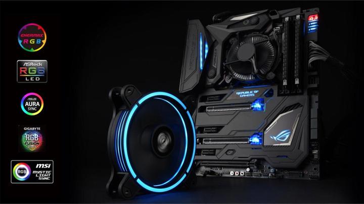 Actual product image Enermax T.B. RGB Single Pack (120 mm, 1 x)
