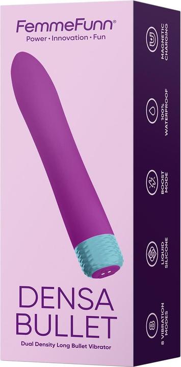 Image du produit Femme Funn Vibromasseur Densa double densité à long bullet et extérieur doux et flexible fabriqué à partir de