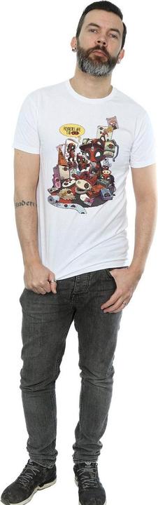 Actual product image Mens Deadpool Merchandise Royalties T-Shirt (XXL)