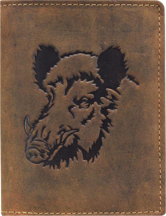 Actual product image Greenburry Vintage Keiler leather wallet 9.5 cm