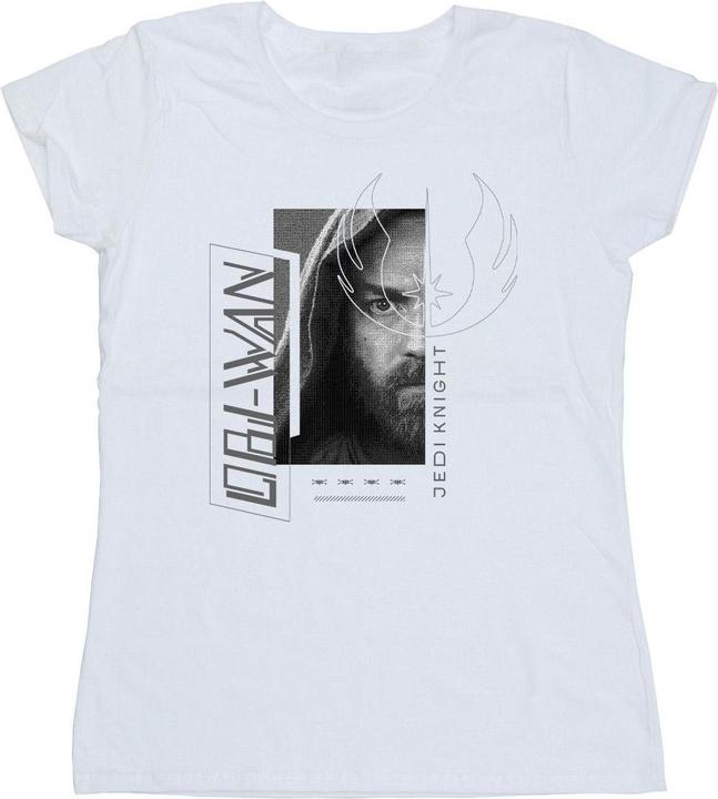 Immagine prodotto Star Wars Obi-Wan Kenobi Jedi SciFi Collage Maglietta Donna (XXL)