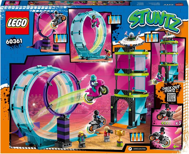 Actual product image LEGO Ultimate Stunt Driver Challenge (60361, LEGO City)
