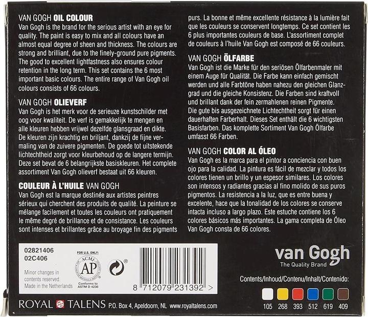 Produktbild Talens Inspiration Box Öl (Assortiert, 40 ml)