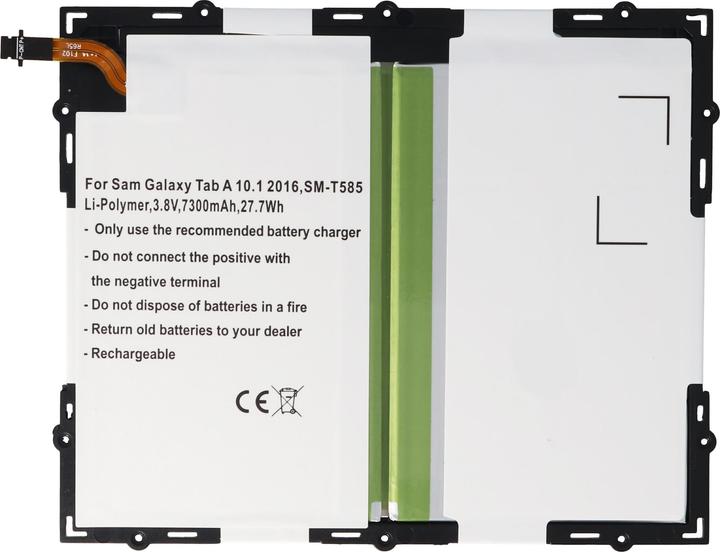 AccuCell Batterie Samsung Galaxy Tab A 10.1 M-T585, SM-T585C, SM-T585M