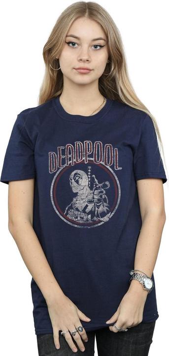 Produktbild Deadpool Vintage Circle TShirt (L)