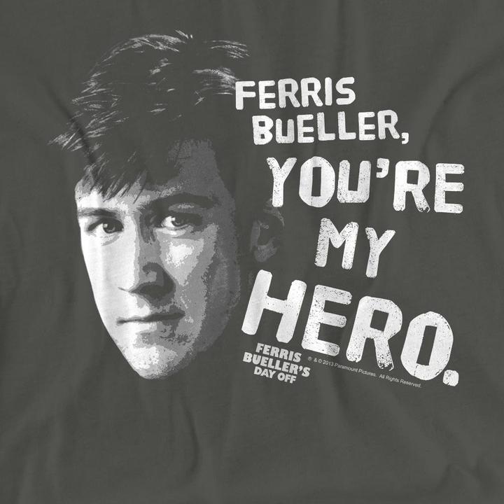 Image du produit Ferris Bueller´s Day Off Ferris Bueller's Day Off - T-shirt MY HERO - Adulte (S)