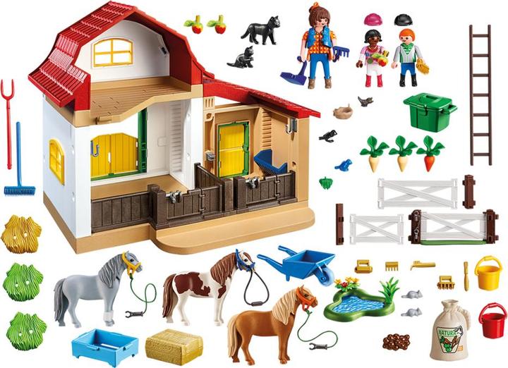 Image du produit Playmobil Ferme de poneys (5684, Playmobil Country)