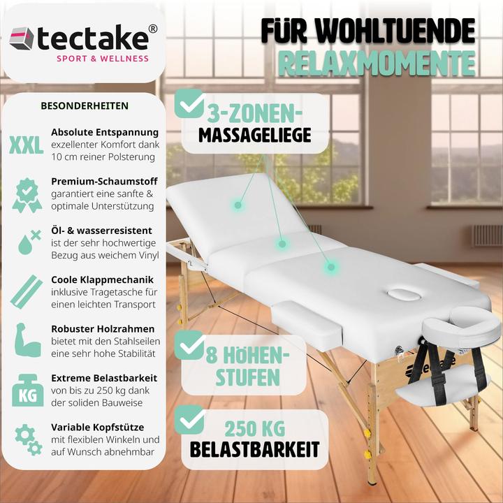 Produktbild tectake Massageliege