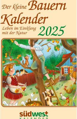 Produktbild Der kleine Bauernkalender 2025 - Leben im Einklang mit der Natur - Taschenkalender im praktischen (Deutsch)