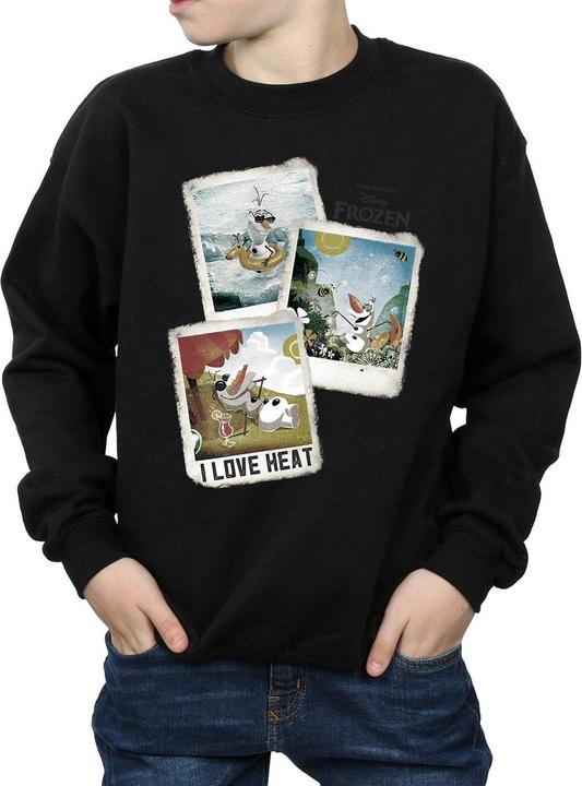 Immagine prodotto Disney Frozen Olaf Polaroid Felpa Ragazzi (152, 158)
