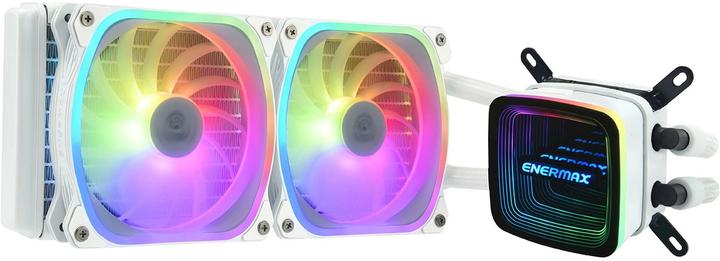 Image du produit Enermax AQUAFUSION ADV ARGB Snow White 240 AIO CPU Watercooling Intel LGA1700 AM5 Ready,250W+ TDP