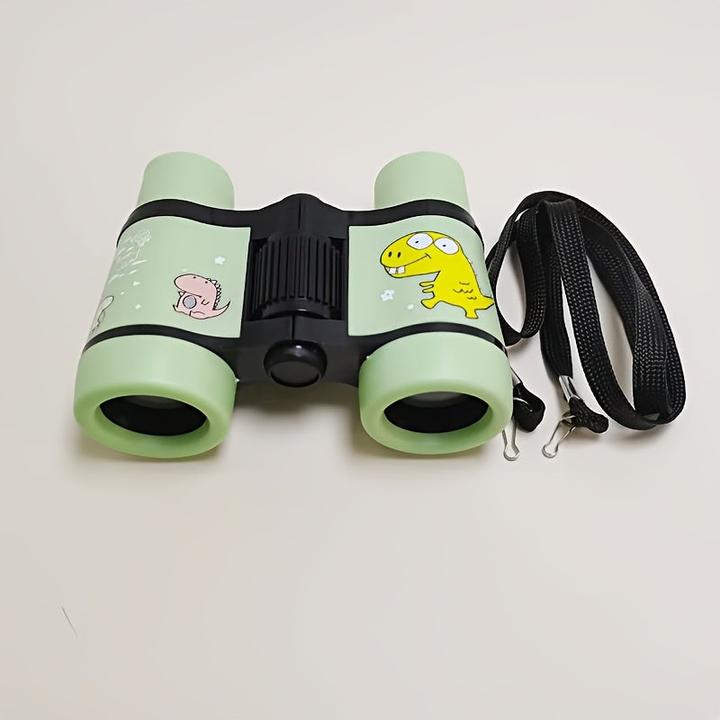 Actual product image Activity Board 1Stück. Hochauflösendes Kinder-Fernglas mit niedlichem Cartoon-Dinosaurier-Design - 4/X-Zoom