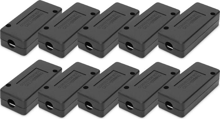 Immagine prodotto Digitus Scatola di giunzione CAT 7, 600 MHz, striscia LSA per AWG 22-26, completamente schermata, design (Accessori di rete)