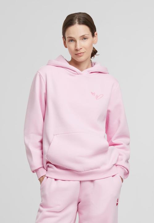 Produktbild Mister Tee MisterTee Heart Signs EMB Ladies Fluffy Hoody - 193907 (XS)