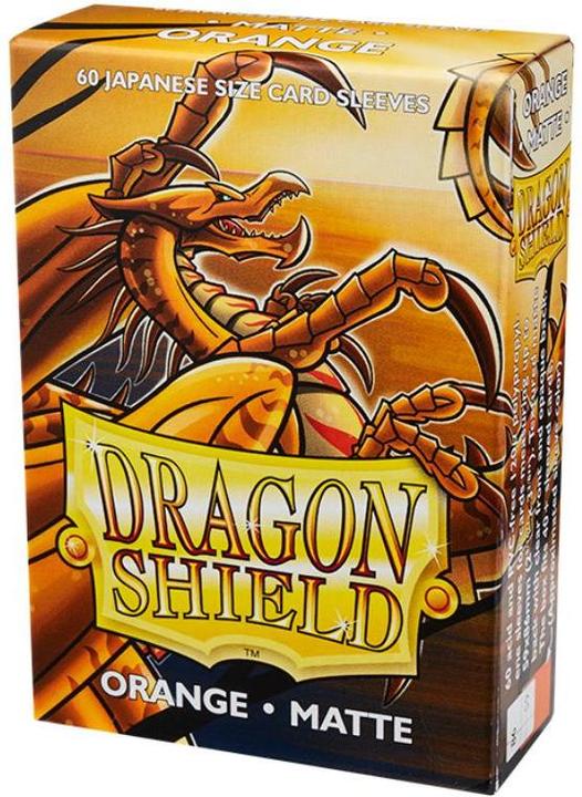 Actual product image Arcane Tinman ART11113 - Matte - Orange Japanese Size (60) Card Sleeves