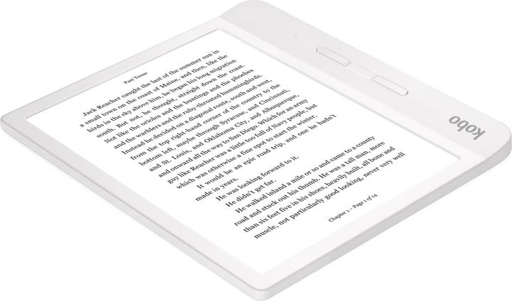 Actual product image Kobo Libra H2O (7", 8 GB, White)