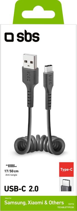 Image du produit SBS USB A - USB C (0.50 m, USB 2.0)