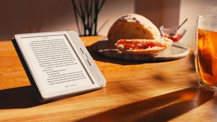 Actual product image Kobo Libra H2O (7", 8 GB, White)