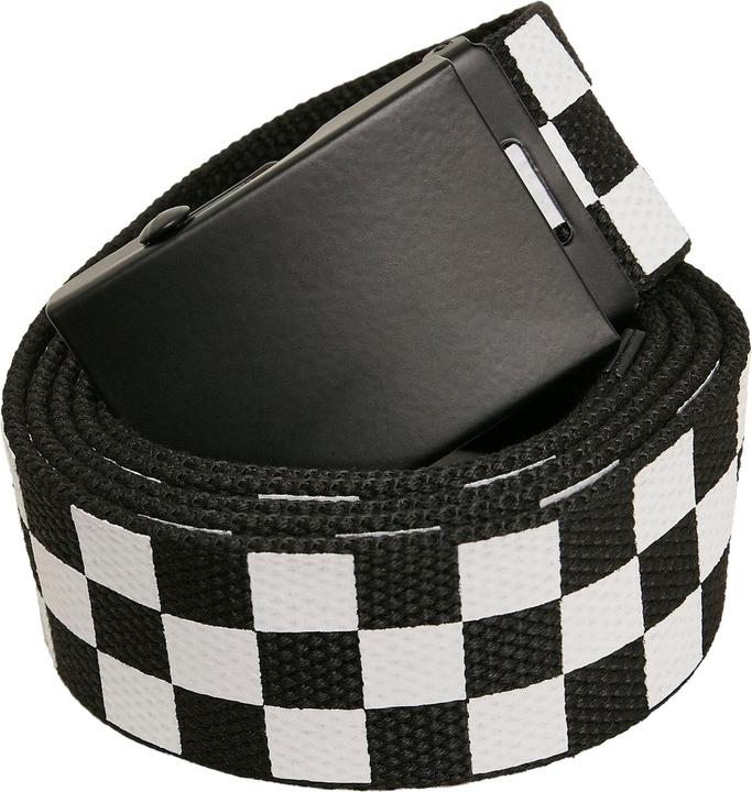 Urban Classics Adjustable Checker Belt (One Size)