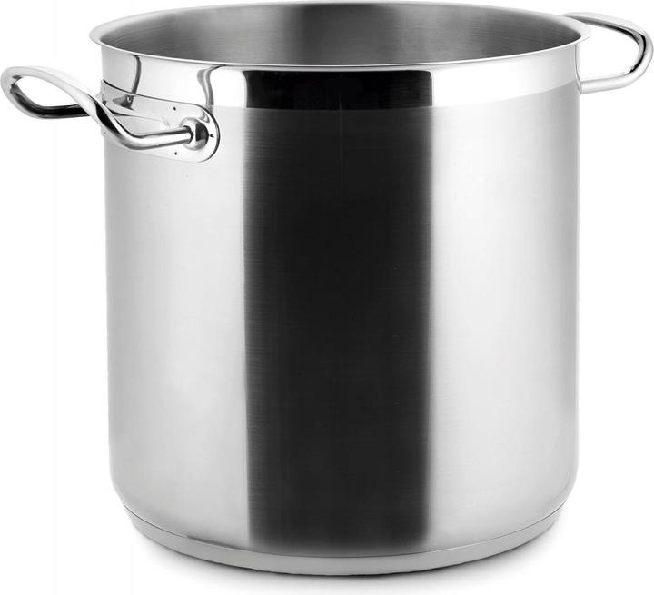 Actual product image Lacor Eco Chef Saucepan high without lid D32cm H32cm 25.7lt (32 cm, Pot, Stainless steel)