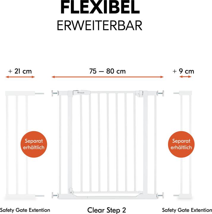 Actual product image Hauck Clear Step 2 White (75 cm)