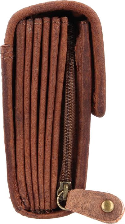 Image du produit Greenland Nature Montenegro Porte-monnaie serveur Porte-monnaie RFID en cuir 16,5 cm