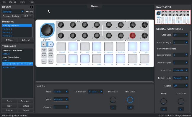 Actual product image Arturia BeatStep (Controller)